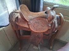 Western Saddle Leather with Swade Seat