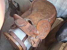 Western Saddle Leather with Swade Seat - Photo 3