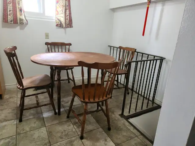 Table and Chairs