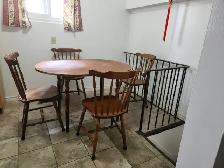 Table and Chairs