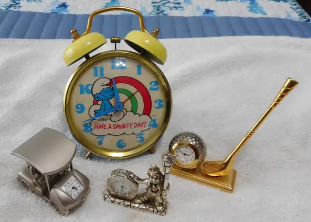 4 clock all working
