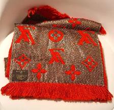 LV Monogram Logomania Wool Scarf (12.5 x 37'). #1A - Photo 6