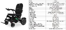 Mobility Scooter 440 lbs. capacity- travel wheelchair - Photo 8