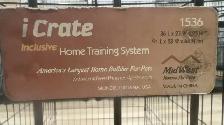 Heavy- Duty Dog Crate $60