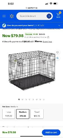 Heavy- Duty Dog Crate $60 - Photo 2