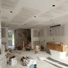 Drywalling install and taping - Photo 5