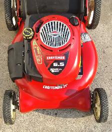 CRAFTSMAN 6.5 HP REAR BAG LAWNMOWER - Photo 4