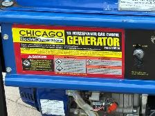 Chicago Electric 6500W Generator, E-Start, Serviced - Photo 6