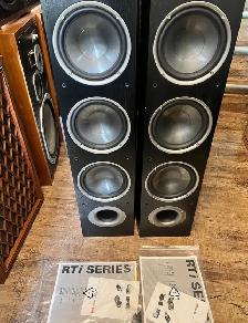 POLK AUDIO RTI A9 top model 75lbs each! - Photo 3