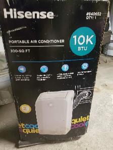 Hisense 10,000 BTU Air Conditioner with Remote – Like Ne