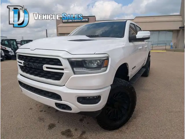 2022 Ram 1500 Sport LIFTED/Aftermarket 20'' Rims/35's/12'' Scrn