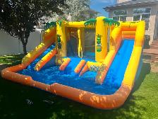 Blast Zone Rainforest Rapids Inflatable Water Park