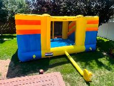 Blast Zone Rainforest Rapids Inflatable Water Park - Photo 3