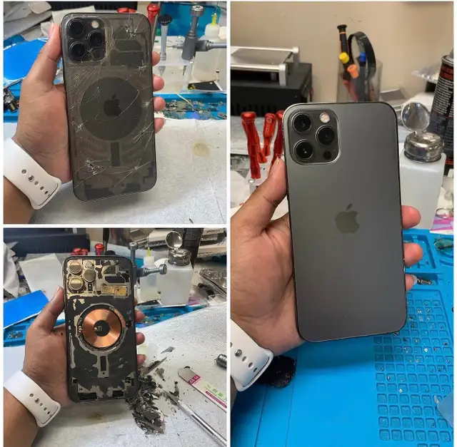 iPhone Screen and Back Glass Repair