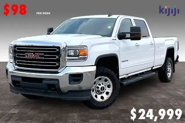 2018 GMC Sierra 2500 4wd Crewcab Sle