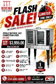 Hot Zone Gas Convection Oven