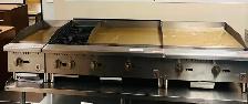 Hot Zone Countertop Gas Combination Hot Plate and griddle 36 - Photo 2