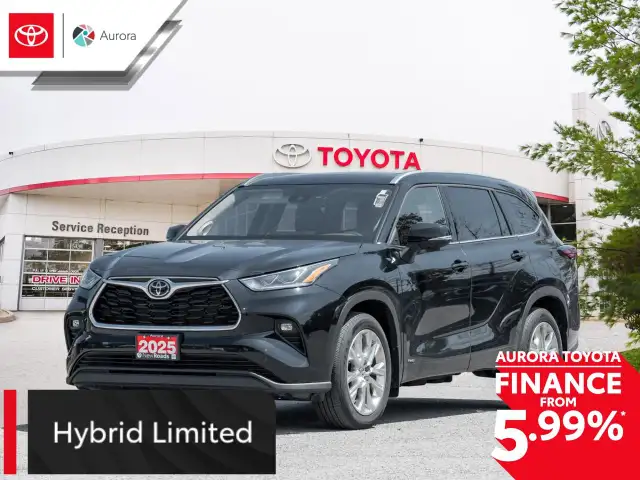 2025 Toyota Highlander Hybrid Limited 2.5L Toyota Hybrid Reli...