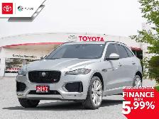 2017 Jaguar F-PACE S 3.0L V6 Supercharged - 380 hp 332 lb-ft...