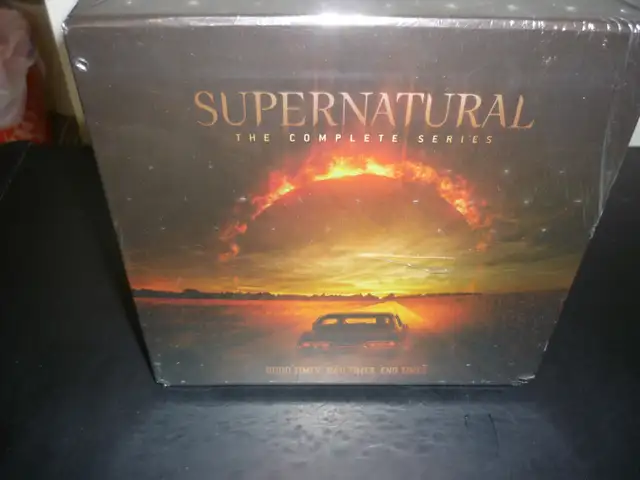 SUPERNATURAL SHOW DVD BOX SET COMPLETE SERIES NEW / STILL SEALED