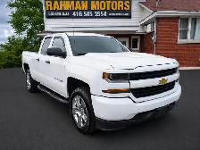 2018 Chevrolet Silverado 1500 4WD Double Cab 143.5' Custom | Bac