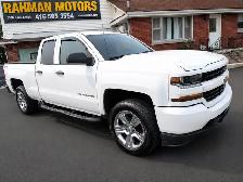 2018 Chevrolet Silverado 1500 4WD Double Cab 143.5' Custom | Bac - Photo 3