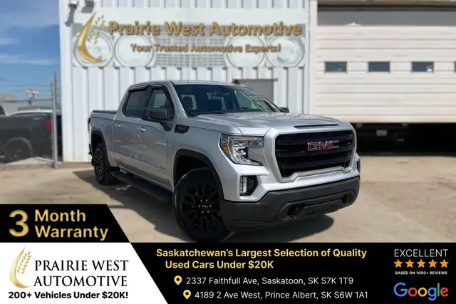 2019 GMC Sierra 1500 Elevation Crew Cab 5.3L V8 | Command Start