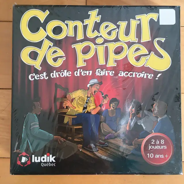 Jeux de société (10 jeux) – Enfants/famille 10à16 ans et plus (n