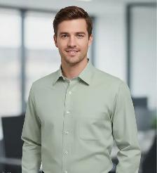 BRAND NEW PACKED MEN'S FORMAL LONG SLEEVE SHIRT (X-LARGE) - Photo 2