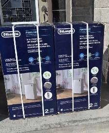 2 brand new Delonghi Portable air Conditioners. never been use