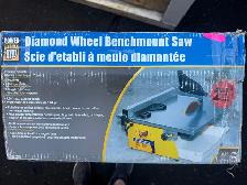 Diamond Wheel Benchmount Saw