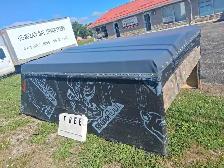 6month old upper 4ft of insulated trailer/shed roof structure.
