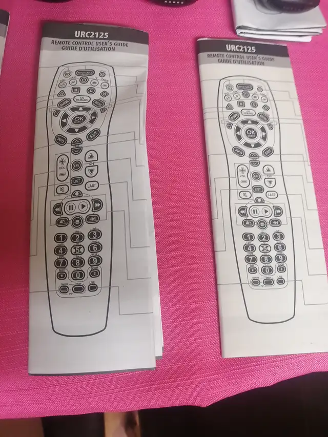 Universal remote controls $4 each