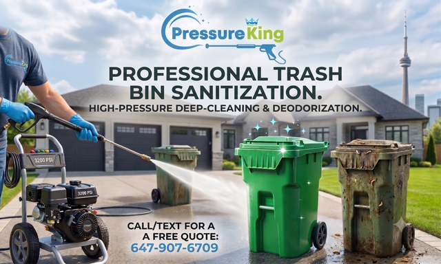Professional Garbage Bin Sanitization & Deep-Cleaning