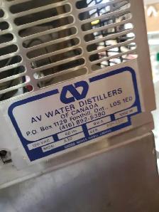 AV WATER DISTILLER ALL STAINLESS STEEL  $175.00 - Photo 3