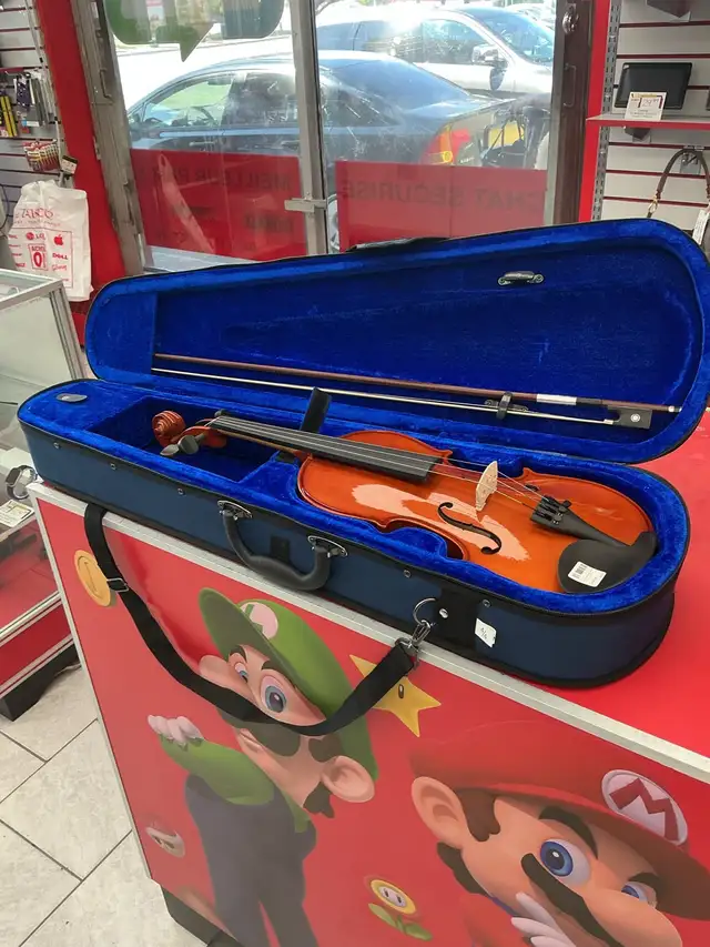 violon en bois Menzel
