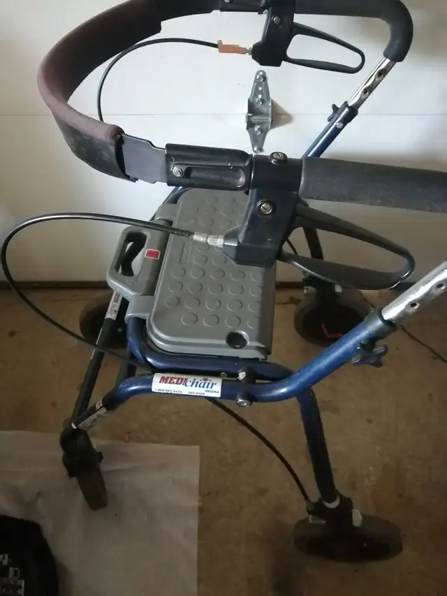 four wheeled walker