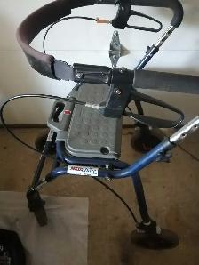 four wheeled walker