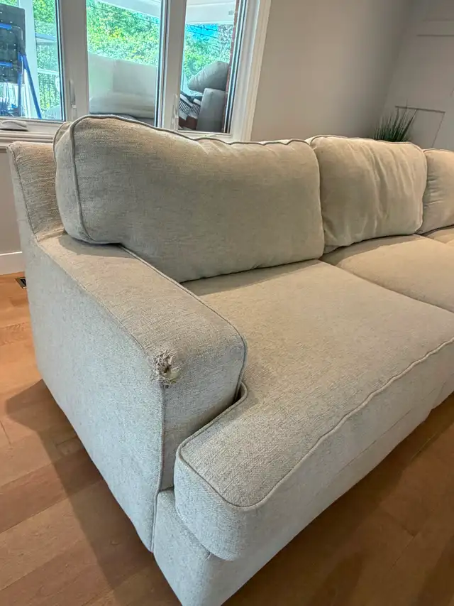 Lazy Boy Sofa with Lounger