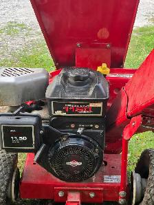 it's a wood chipper good shape