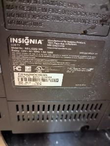 Insignia 32-inch 720 LCD TV