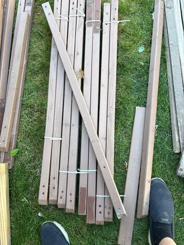 42 inch Wood Treated Spindles