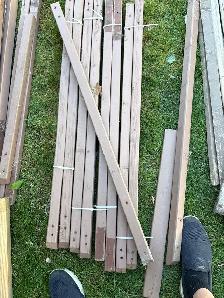 42 inch Wood Treated Spindles