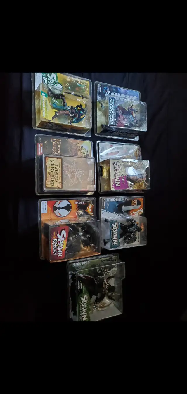 Mcfarlane Spawn Toys Lot of 7 Figures Just $130 or Best offer!