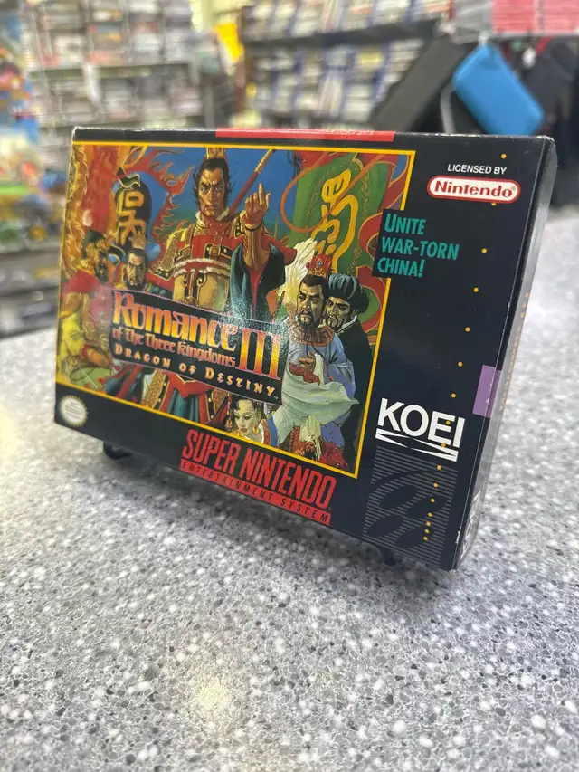 SNES Romance Of The Three Kingdoms III CIB