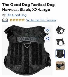 The Good Dog Tactical Harness Brand New w/Tags Size XXL - Photo 3