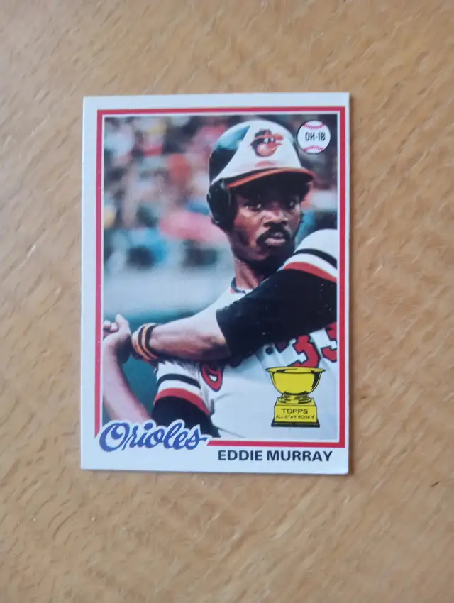Carte Baseball Eddie Murray ROOKIE 154 O-Pee-Chee 1978  (120726-