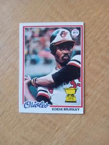 Carte Baseball Eddie Murray ROOKIE 154 O-Pee-Chee 1978  (120726-