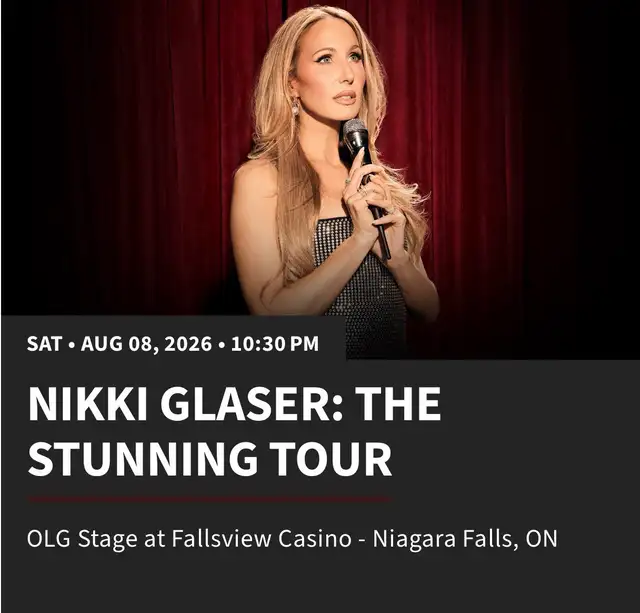 Nikki Glaser comedy tickets
