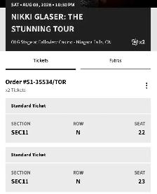 Nikki Glaser comedy tickets - Photo 2